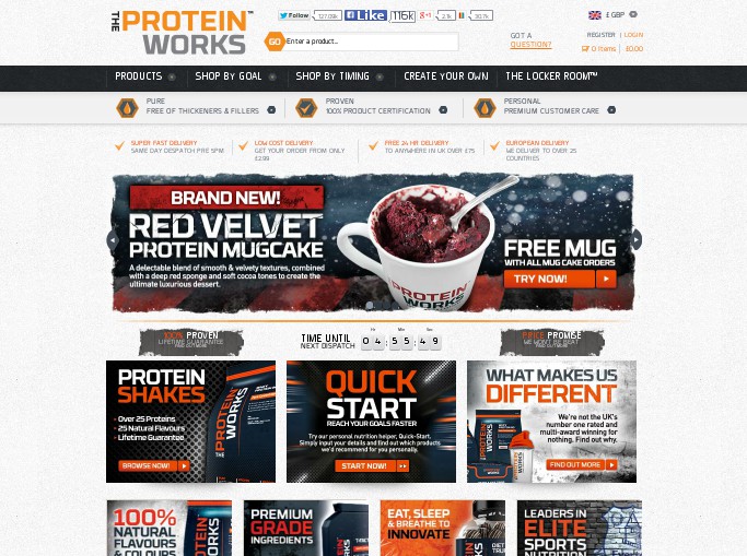 Active Codes and Discounts - December 2018 Free Delivery When You Buy Loaded Nuts at The Protein Works. It is currently at its best price ever. Don't miss this deal or you will regret it. Ends All Active amazing discount code at The Protein Works - Up To % off in December Take advantage of our fresh The Protein Works Coupon Codes.