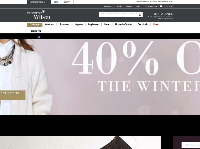 new ambrose wilson voucher codes